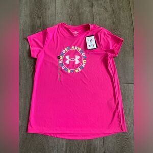 Under armour girls graphic t shirt